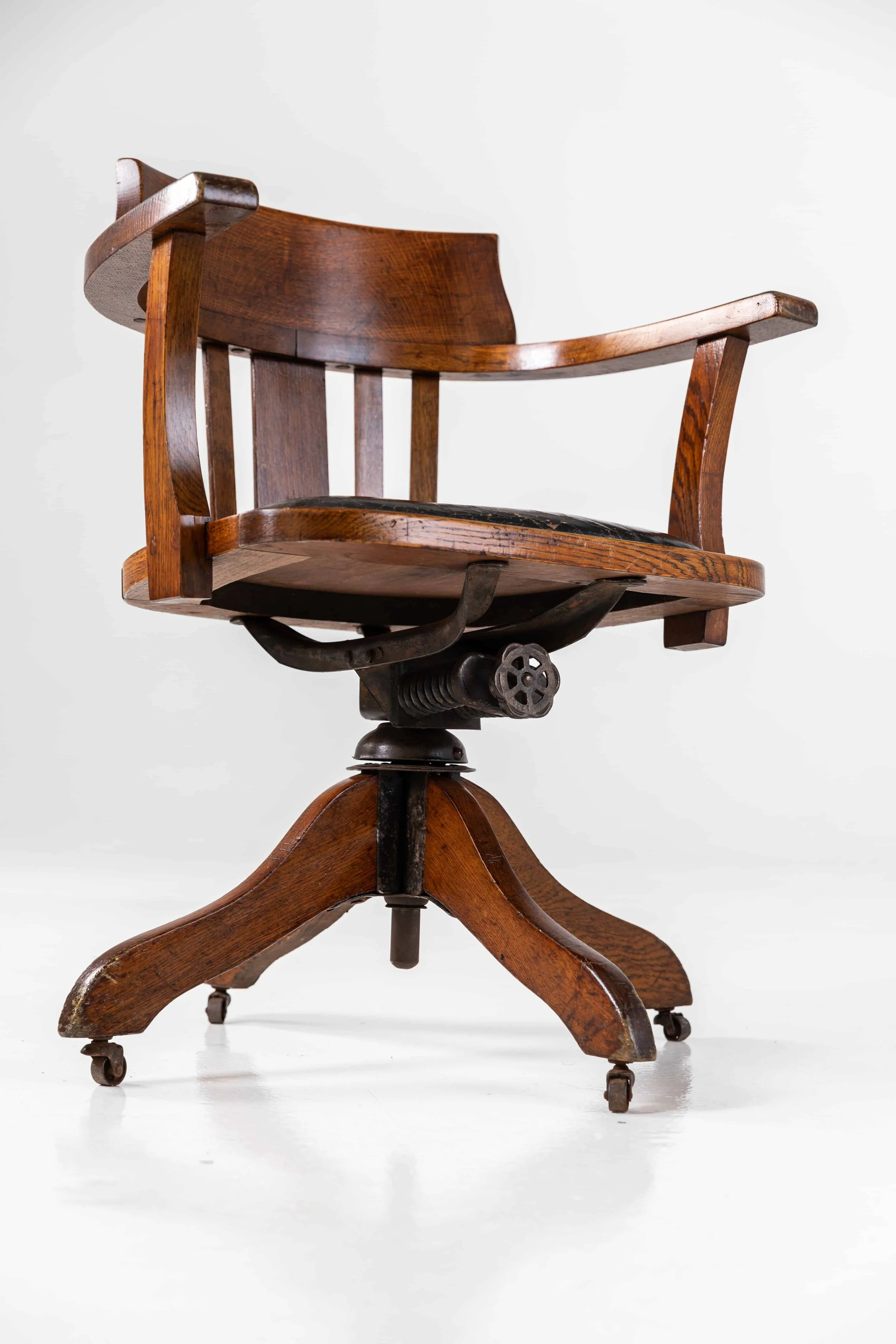 Antique Hillcrest Antique captains desk chair Antiques Workshop